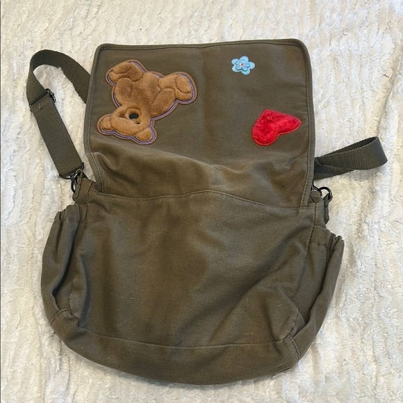 Kaylee Firefly ThinkGeek Army Green Canvas Messenger Bag Purse Tote Cosplay - Picture 6 of 7